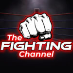 The fighting channel logo on a black background.