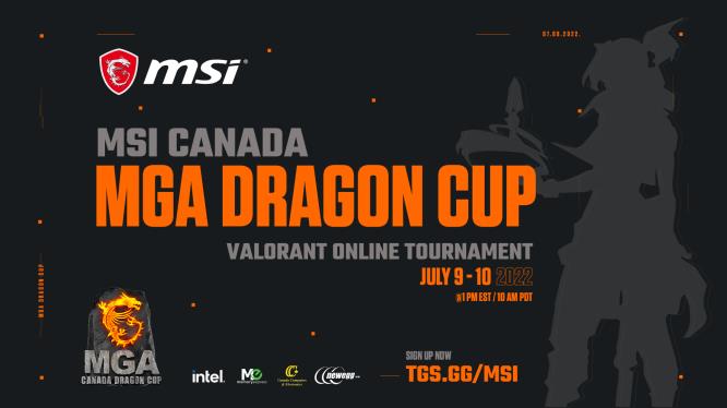A poster for the msga dragon cup.